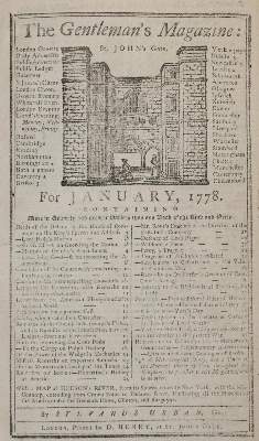 Bild Nr.4: 131-1740 Gentleman's Magazine, The,: (Verschiedene Länder - Geschichte)