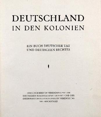 Bild Nr.2: 131-1762 Kolonie und Zeitung.: (Verschiedene Länder - Geschichte, Kolonien)