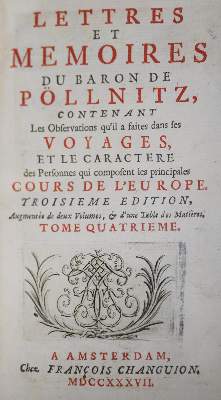 Bild Nr.1: 131-1777 Pöllnitz,K.L.W.v.: (Verschiedene Länder - Geschichte)