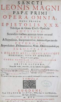 Bild Nr.1: 131-178 Leo I., Papst.: (Alte Drucke, Handschriften und Theologie)