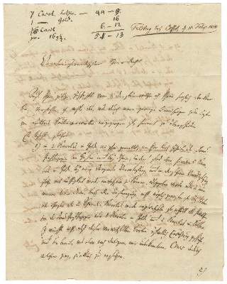 Bild Nr.1: 131-1794 Becker, Rudolf Zacharias,: (Autographen)