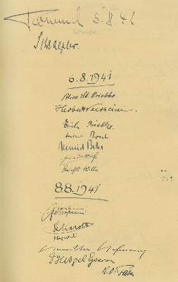 Bild Nr.2: 131-1810 Gästebuch: (Mackensen, Nationalsozialismus)