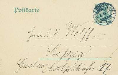 Bild Nr.1: 131-1818 Reger, Max,: (Autographen)