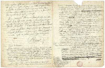 Bild Nr.2: 131-1819 Riesener, Henry-Francois,: (Autographen)