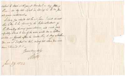 Bild Nr.3: 131-1827 South, James,: (Autographen)
