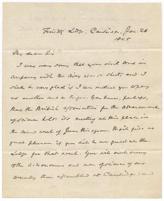 Bild Nr.2: 131-1836 Whewell, William,: (Autographen)