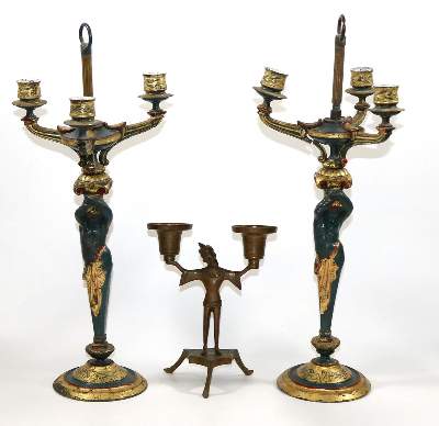 Bild Nr.1: 131-1854 Figurenleuchter.: (Varia)