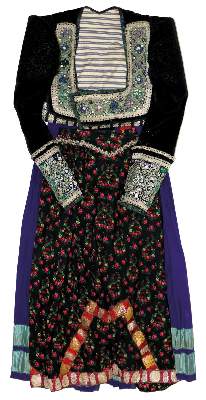 Bild Nr.1: 131-1856 Fränkische Tracht: (Varia)