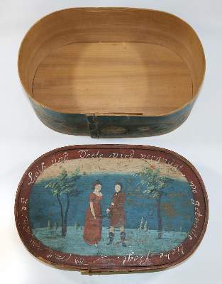 Bild Nr.2: 131-1862 Hutschachtel, Haubenschachtel: (Varia)