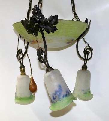 Bild Nr.2: 131-1863 Jean Noverdy.: (Varia, Jugendstil, Lampe)