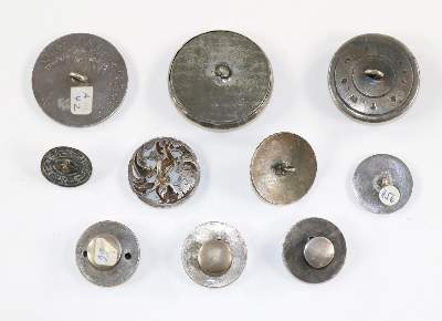 Bild Nr.3: 131-1878 Engel zehn Knöpfe: (Varia, Nähzubehör, Knöpfe)
