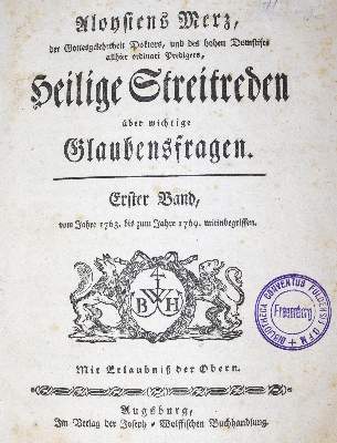 Bild Nr.3: 131-191 Maiolus,S.: (Alte Drucke, Handschriften und Theologie)