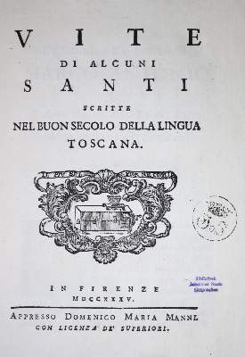 Bild Nr.1: 131-194 Manni,D.M.: (Alte Drucke, Handschriften und Theologie)