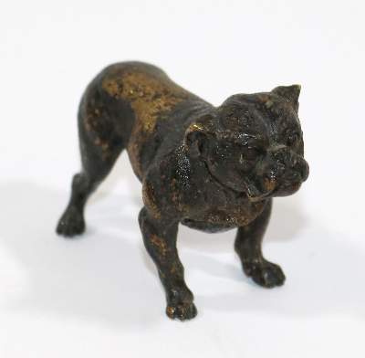 Bild Nr.1: 131-1943 Französische Bulldogge.: (Varia, Skulpturen - Plastiken)
