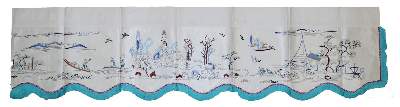 Bild Nr.2: 131-1970 China Gardinenband, Borte.: (Asiatika, China)