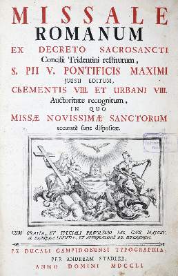 Bild Nr.1: 131-203 Missale: (Alte Drucke, Handschriften und Theologie)