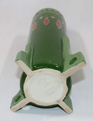 Bild Nr.3: 131-2038 Böhmen Vase um 1900.: (Porzellan u. Keramik, Fayencen)