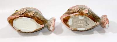 Bild Nr.3: 131-2040 Fische Cachepots.: (Porzellan u. Keramik, Fayencen, Eichwald)
