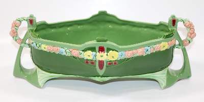 Bild Nr.1: 131-2041 Große Jardiniere: (Porzellan u. Keramik, Fayencen, Eichwald)