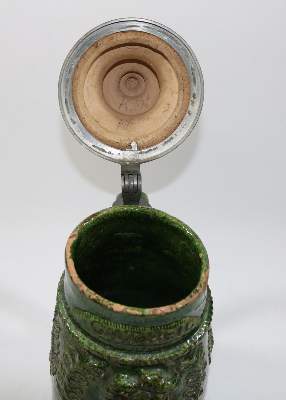 Bild Nr.4: 131-2049 Großer Historismushumpen: (Porzellan u. Keramik, Fayencen)