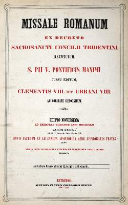 Bild Nr.2: 131-206 Missale romanum: (Alte Drucke, Handschriften und Theologie)