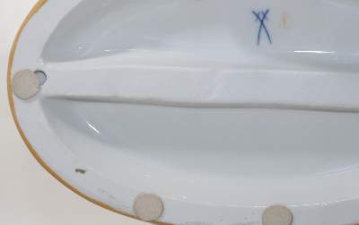 Bild Nr.5: 131-2062 Prächtige Aufsatzschalen.: (Porzellan u. Keramik, Figuren)