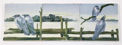 Bild Nr.1: 131-2073 Fliesenbild NSTG.: (Porzellan u. Keramik, Fliesen)