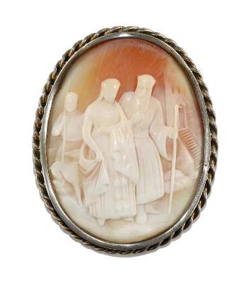 Bild Nr.1: 131-2125 Biblische Szene.: (Schmuck, Anhänger, Gemmen und Kameen)