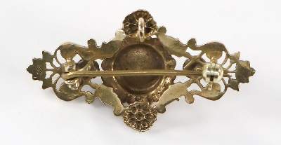 Bild Nr.2: 131-2149 Historismus Broschhänger: (Schmuck, Anhänger)
