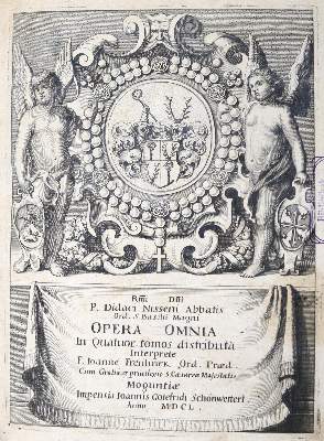 Bild Nr.1: 131-215 Niseno,D.: (Alte Drucke, Handschriften und Theologie)