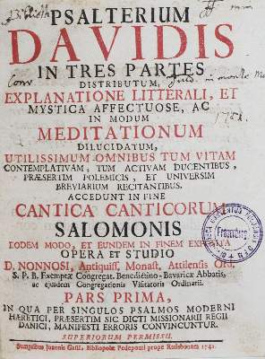 Bild Nr.1: 131-216 Nonnosus Attilensis.: (Alte Drucke, Handschriften und Theologie)