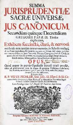Bild Nr.1: 131-224 Pichler,V.: (Alte Drucke, Handschriften und Theologie)