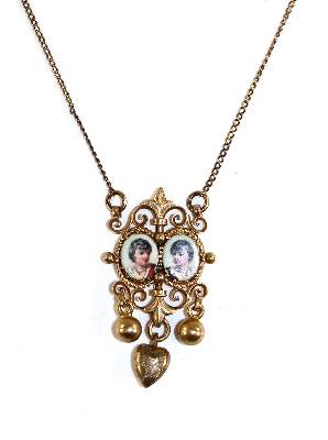 Bild Nr.1: 131-2240 Feines Historismuscollier: (Schmuck, Colliers)