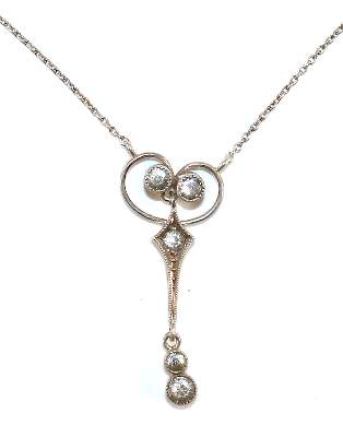 Bild Nr.1: 131-2241 Feines Jugendstilcollier: (Schmuck, Colliers)