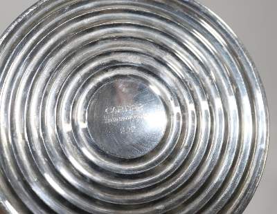 Bild Nr.3: 131-2257 Cartier Paar Windlichter.: (Silber)