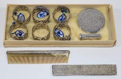 Bild Nr.3: 131-2279 Silberbesteck, Serviettenringe.: (Silber)