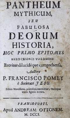 Bild Nr.1: 131-228 Pomey,F.: (Alte Drucke, Handschriften und Theologie)