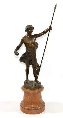 Bild Nr.1: 131-2288 Hermes Bronze.: (Skulpturen - Plastiken)