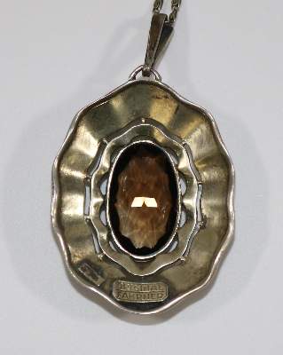 Bild Nr.2: 131-2319 Anhänger mit Rauchtopas.: (Theodor Fahrner, Anhänger)