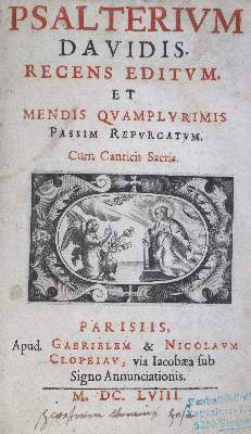 Bild Nr.1: 131-232 Psalterium Davidis,: (Alte Drucke, Handschriften und Theologie)