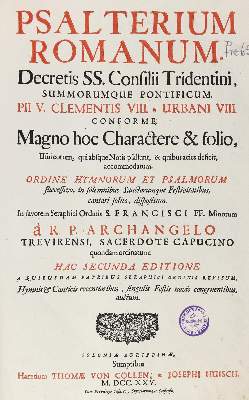 Bild Nr.3: 131-232 Psalterium Davidis,: (Alte Drucke, Handschriften und Theologie)