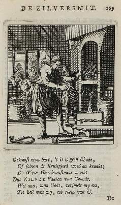 Bild Nr.1: 131-2405 Goldschäger, Golddrahtzieher u. Silberschmied.: (Varia, Berufe)