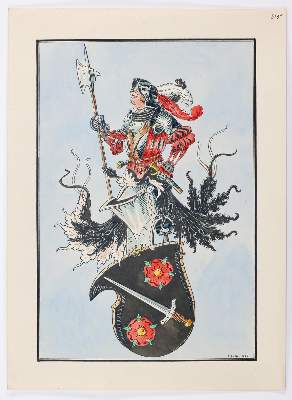 Bild Nr.22: 131-2444 Wappen.: (Varia, Genealogie und Heraldik)