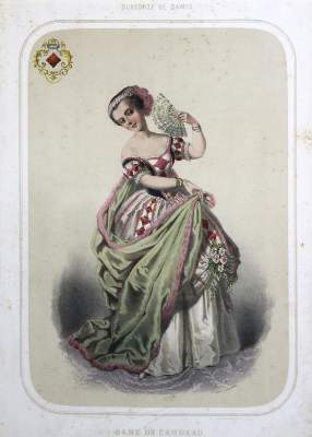 Bild Nr.4: 131-2446 Spielkartendarstellungen.: (Varia, Glücksspiel)