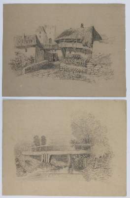 Bild Nr.4: 131-2539 Konvolut: (Varia, Zeichnungen)