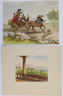 Bild Nr.5: 131-2539 Konvolut: (Varia, Zeichnungen)