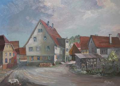 Bild Nr.1: 131-2574 Dorfidyllen.: (Deutschland)