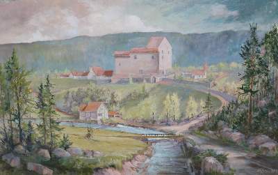 Bild Nr.1: 131-2608 Burg Rabeneck: (Deutschland, Pforzheim)