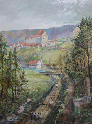 Bild Nr.1: 131-2609 Burg Rabeneck: (Deutschland, Pforzheim)