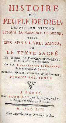 Bild Nr.1: 131-28 Berruyer,I.J.: (Alte Drucke, Handschriften und Theologie)